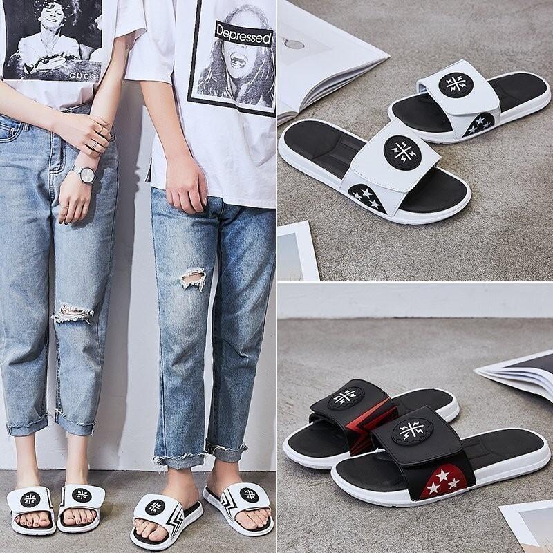 Product Introduction of MHNew Hong Kong Style men slipper Unique Velcro Outdoor Flip-ps Anti-Slip Thick-Soled Sports Beach Slippers Unisex 35-46 Footwear Slide 22