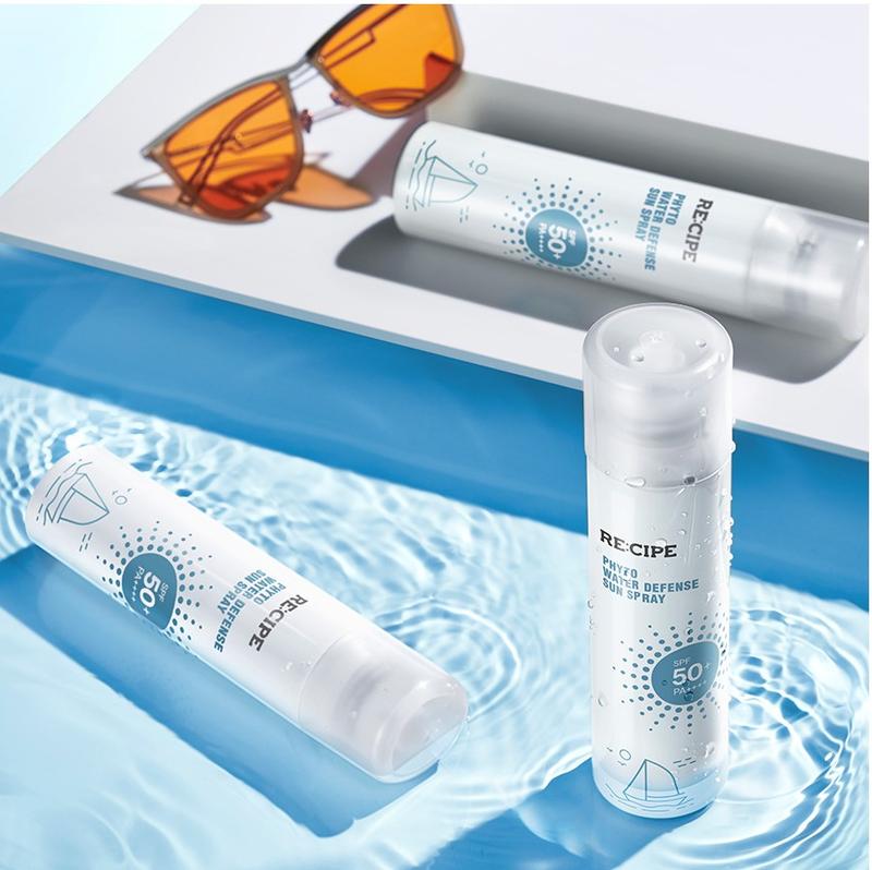 Product Introduction of [HCM CHÍNH HÃNG] Xịt Chống Nắng RECIPE Phyto Water Defense Sun Spray 180ml SPF50+ PA++++ - Chống Nắng Sun Cream 22