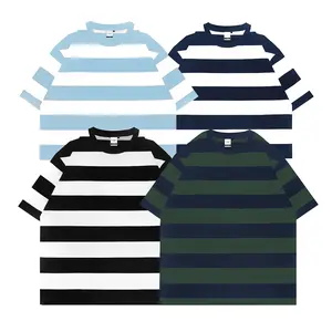 Otsky Kaos Pria Oversize Salur Biggest Polos