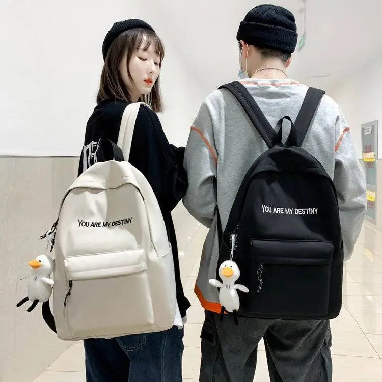 Cặp Sách, Nữ Phong Cách Harajuku Hàn Quốc, Ba Lô Sinh Viên Trung Học Ulzzang, Nam Ins, Thích Hợp Cho Học Sinh Trung Học Cơ Sở, Ba Lô Dễ Phối Đồ Backpack Đeo Vai thanh lịch tích hợp ngăn phân loại 8