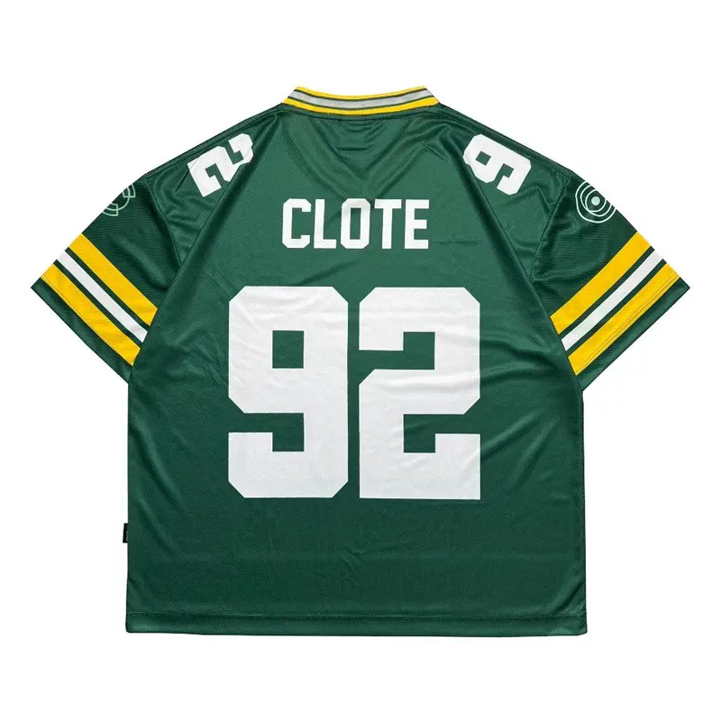 Clote Kaos Jersey Boxy Oversize Unisex Pria Wanita - 92 Sport Baju Streetwear / Retro / Vintage / Music / NFL / Rugby / Y2K / Korea / Jersey Cewek / Band / Set Murah / Daily Outfit / Dry Fit / Clote / RZQ 2