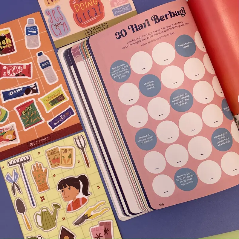 STIKER SHEET UNYU 3.0 BY RA PLANNER 4