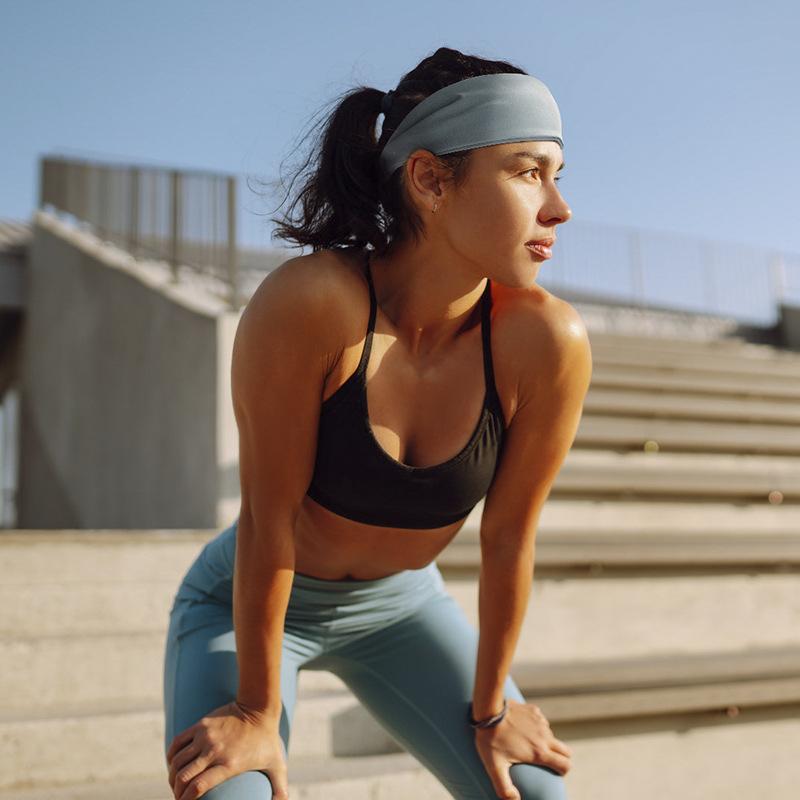 Running Headbands for Men Sweatbands Elastic Sport Head Bands for Women's HairSports Sweat Bands for Athletic Yoga Running Gym 1