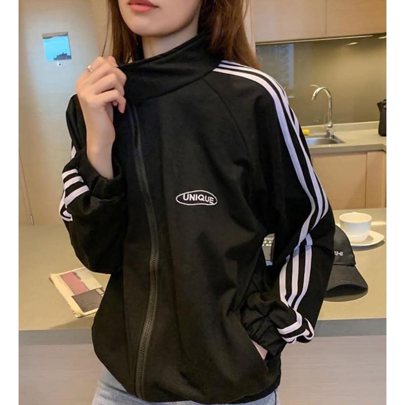 jaket overszie wanita - UNIQUE JAKET OVERSIZE KOREAN STYLE fashion terbaru Fit Fleece 1