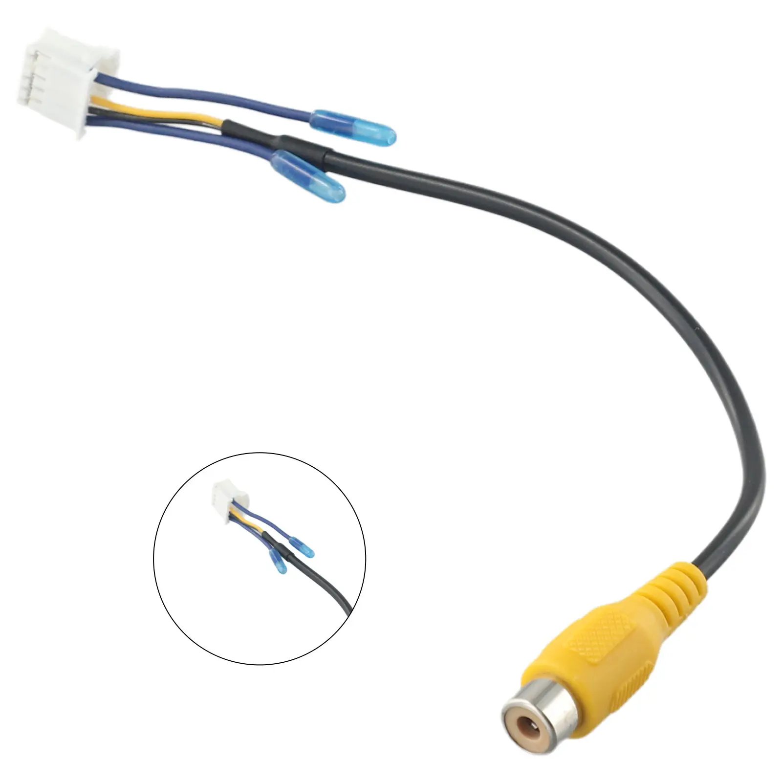 Bộ Chuyển Đổi Cáp Camera Sao Chép Chiếu Hậu 10 Chân, Cho RCA, Cho Âm Thanh Nổi Trên Ô Tô, Cáp DVD, Đầu Nối, Cho Chế Độ Hậu Cảnh RCA, Tương Thích Với Mọi Loại Xe