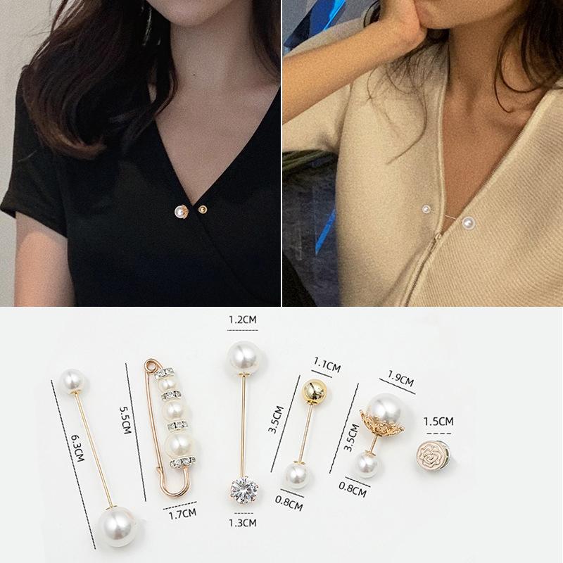Product Introduction of Trâm Cài Quần Áo Thời Trang Cho Nữ, 1 Bộ, Điều Chỉnh Eo, Ghim Cài Ve Áo, Áo Len, Váy, Ghim Cài, Huy Hiệu, Khóa, Phụ Kiện Tự Làm 20