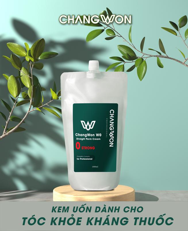 Kem Uốn Nóng dành cho tóc khỏe Changwon W0 1000ml