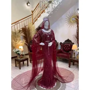 jubah pengantin/slayer jubah/jubah gaun pengantin/hiasan gaun pengantin/aksesoris pengantin