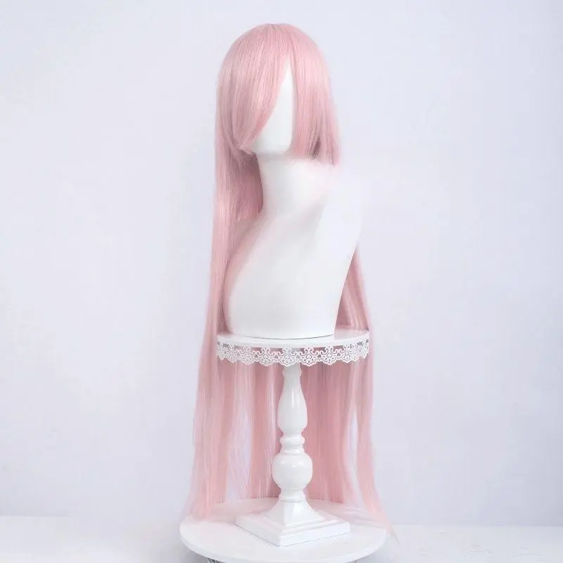 Wig Long Bangs 1 M Long Straight Hair Shape Multi-Color Wig