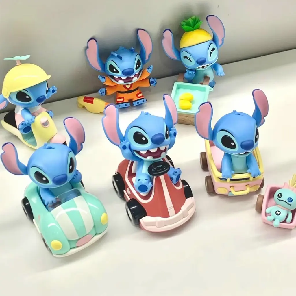 Hộp Búp Bê mù Chủ Đề Xe Hơi, Đồ Chơi Cầm Tay Lilo Kawaii Và Búp Bê Stitch, Đồ Trang Trí Thời Trang, Búp Bê Để Bàn, Thích Hợp Làm Quà Tặng Sinh Nhật Cho Trẻ Em Mô Hình Toy Voi