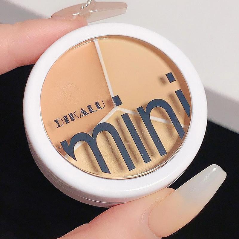 Product Introduction of 3 Color Concealer, Long Lasting Full Coverage Flawless Makeup Concealer, Lightweight Concealer Cream, Cosmetic Supplies, Makeup Palette 10