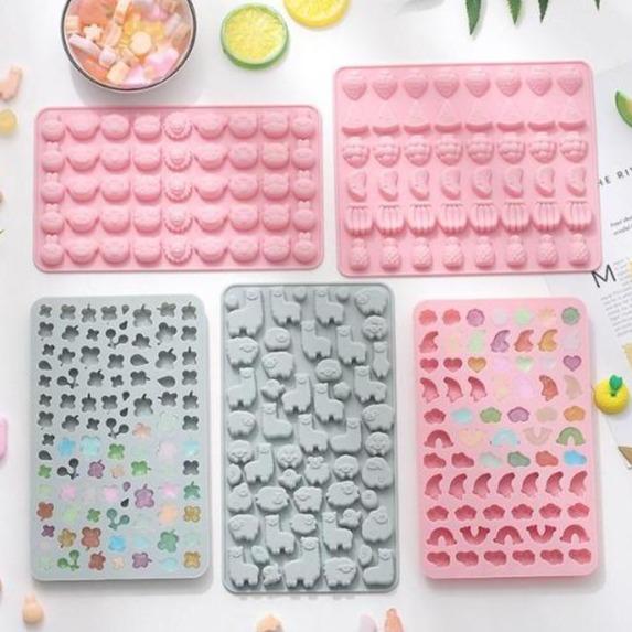 1 Khuôn Silicon Làm Kẹo Dẻo ChipChip, Kẹo Chíp mini CAKESHOP (Mua 5 khuôn tặng 1 ống bơm)