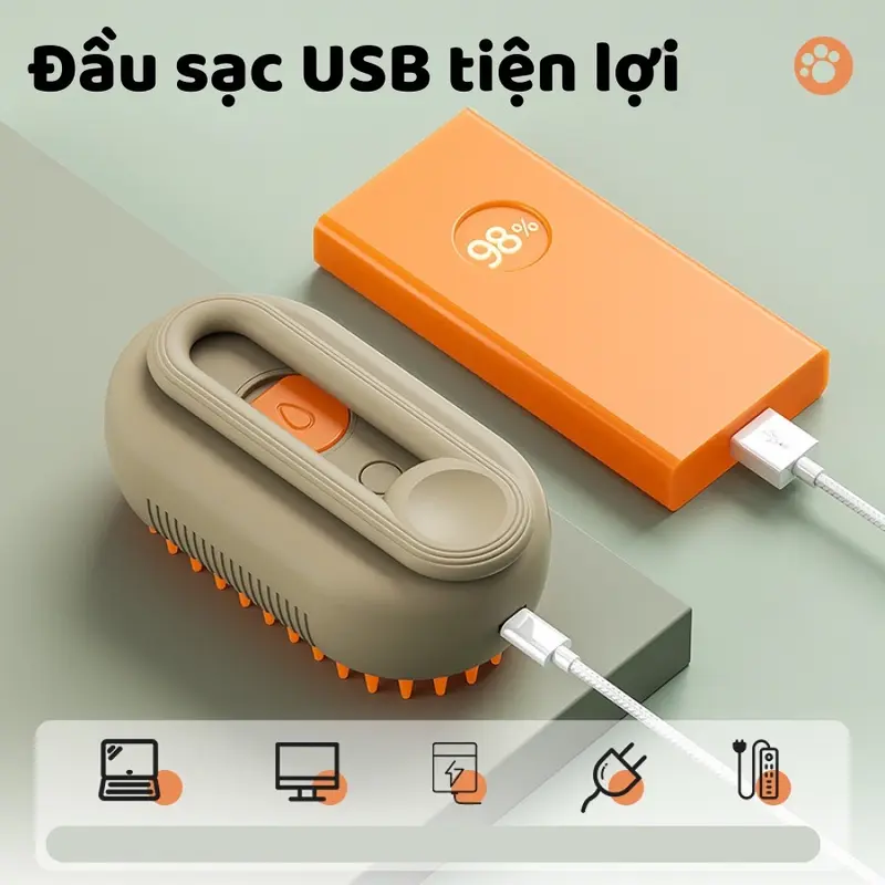 [ Ưu Đãi Đặc Biệt ] Mua Dầu Cá Hồi Tặng Kèm Lược Chải Lông Phun Hơi Nước cho Thú Cưng, tăng cường đề kháng, Giúp mắt sáng, mượt lông, khoẻ lông, giảm rụng lông, hết kén ăn lười ăn cho Chó & Mèo 4