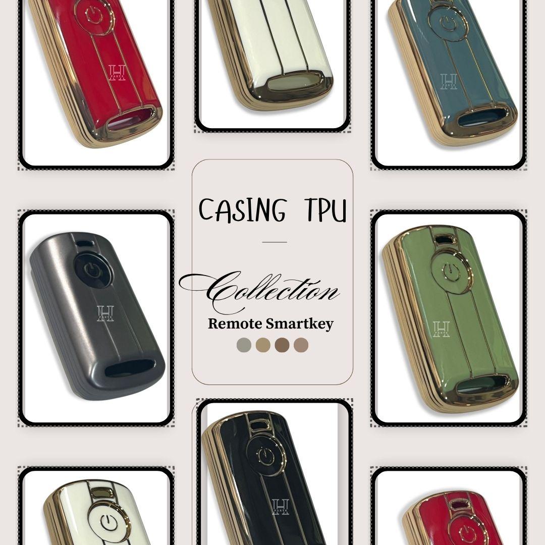 Casing Case TPU Remote Keyless SmartKey New Nmax Neo Turbo Techmax Neo 2024 Xmax 2023 1 Tombol  Kunci