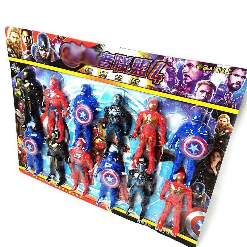 ĐỒ CHƠI VỈ 12 SIÊU NHÂN SIÊU ANH HÙNG ĐỒ CHƠI NHÂN VẬT CHO BÉ Toy Mô Hình Voi