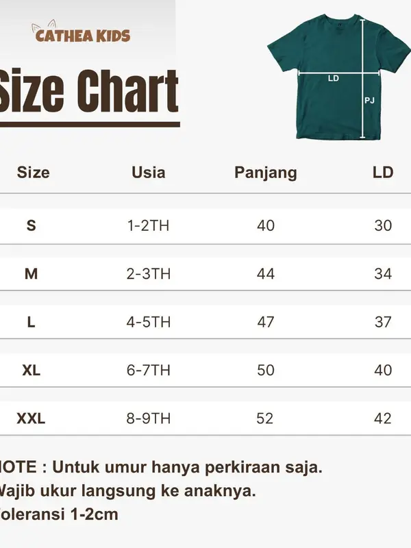 CATHEA KIDS Croco Hitam KAOS ANAK UNISEX CEWEK COWOK 1-10TAHUN MOTIF KARTUN DAN GAME KEKINIAN 1