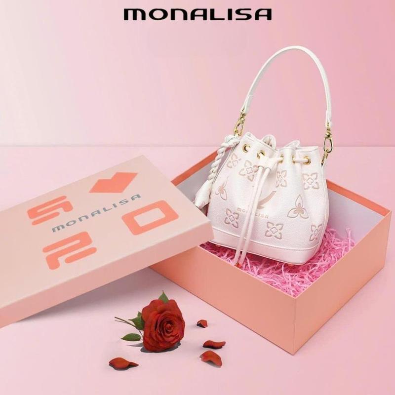 Product Introduction of 24118 MONALISA - Túi Xách Nữ  Phong Cách Sang trọng, Đẳng cấp, Thời thượng. Túi Xách Đeo Chéo, Đeo Vai Bag Da 3