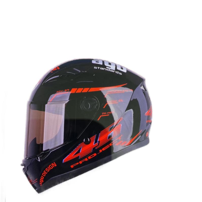 Mũ Bảo Hiểm Fullface Agu Ṿòng Đầu 55-59cm( tặng túi AGU) 6