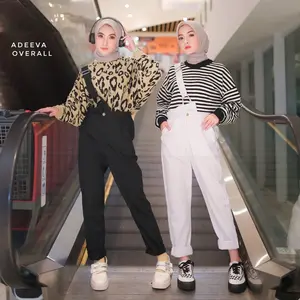 Rereyshop - Adeeva Overall Celana Wanita Panjang Dress