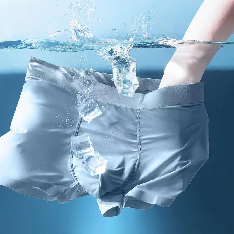 Product Introduction of Quần sịt nam đúc su thun lạnh,quần lót nam boxer không đường may loại 1,vải mềm mịn thoáng mát XM5 Menswear Quần Boxer 3