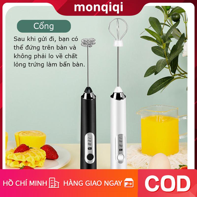 Máy đánh Trứng Cầm Tay Kèm Máy Tạo Bọt Cafe Chạy Điện Sạc USB Khuấy chất lỏng máy trộn Máy Đánh Bọt Giảm giá chất lượng tốt Đánh Bọt Cafe