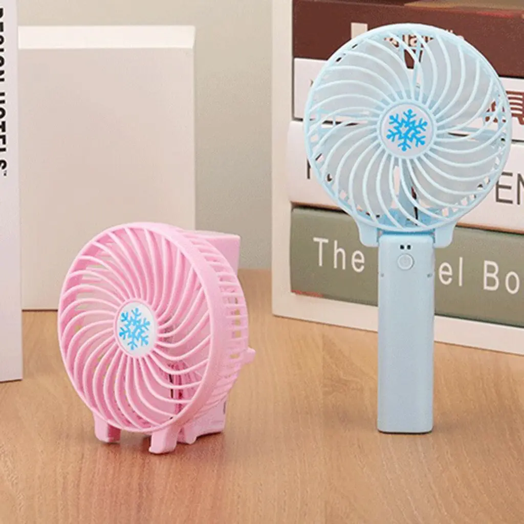Handy Mini Fan Charge Kipas angin Lipat Genggam Portable Bisa Di cas Usb
