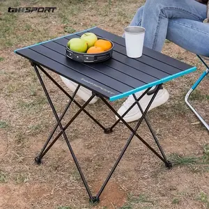 Meja Lipat Piknik Foldable Portable Aluminium Table Outdoor Camping - TaffSPORT