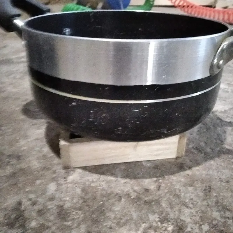 Tatakan kayu panci katel wajan 0