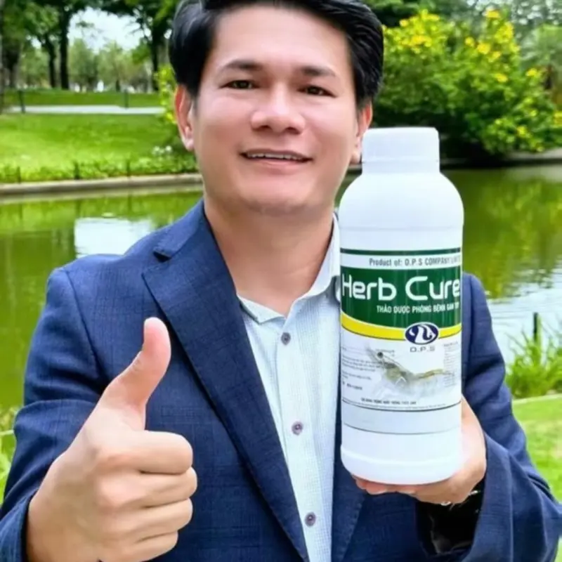 (KM 3+1) HERB CURE OPS - Hỗ trợ phòng ngừa các bệnh gan tuỵ trên tôm 0