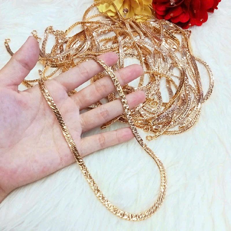 Dây Chuyền Lụa Đồng Đỏ Màu Vàng Miền Tây 750 Trang Sức