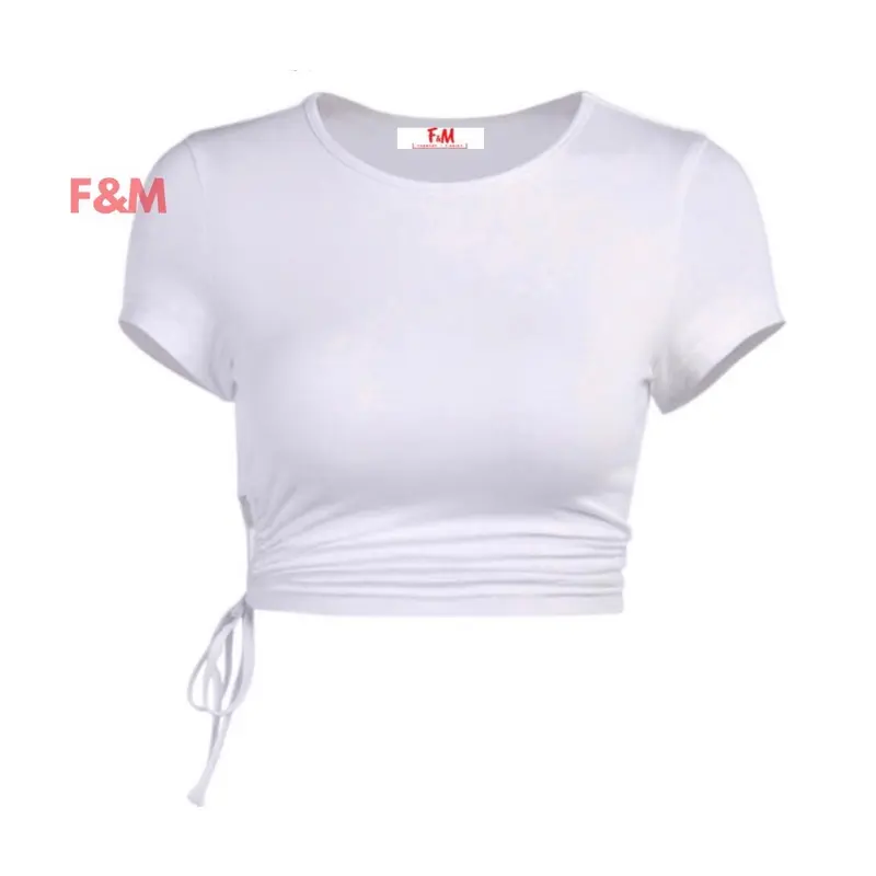 CROPTEW CROPTOP (FMS-25) TALI SAMPING BAJU KOREA SPANDEK 0