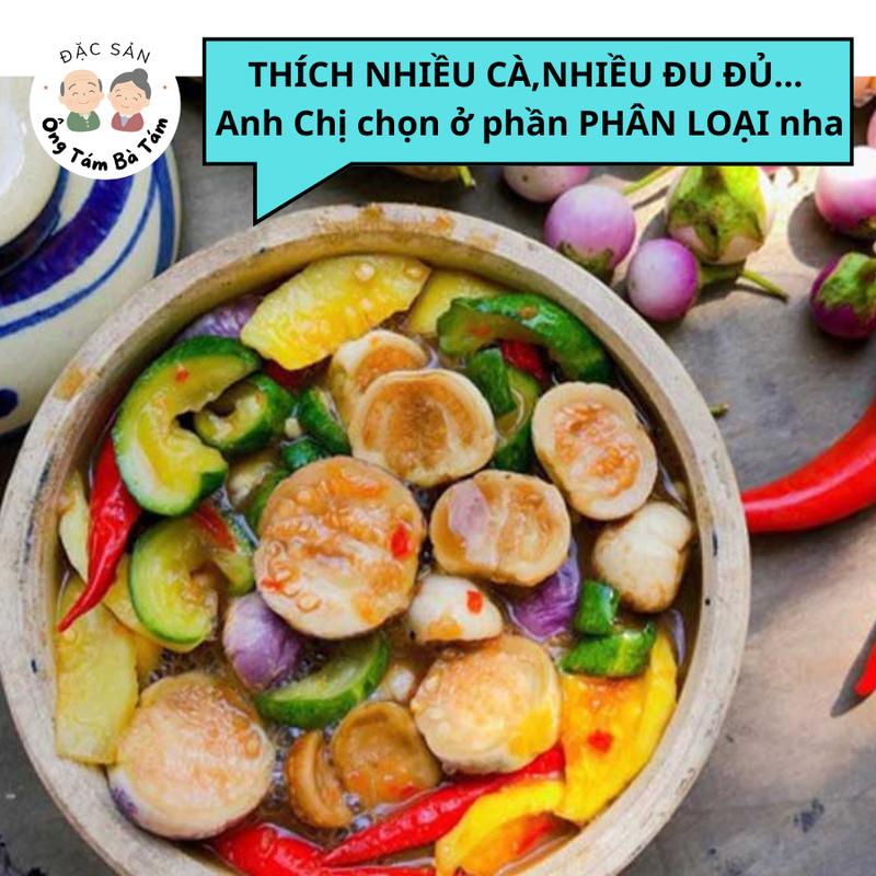 Nửa Kg Mắm dưa cà pháo trộn THEO KHẨU VỊ - Nhà làm cay, mặn, ngọt vừa ăn - Ông Tám Bà Tám