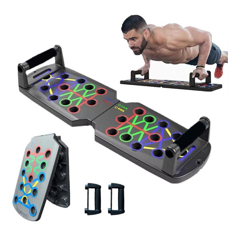 Summer Push Up Board, Portable Foldable Multifunctional Push Up Board ...