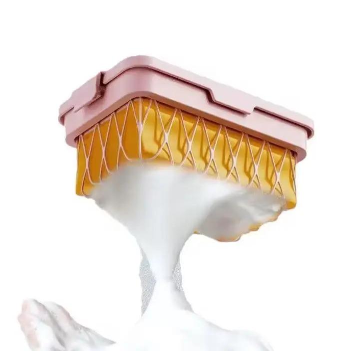 Product Introduction of Hộp Xà Phòng Lưới, Để Làm Sạch Và Bảo Quản Phòng Tắm, Máy Phân Phối Xà Phòng Tạo Bọt, Lưới Đàn Hồi Cao, Đĩa Xà Phòng Tạo Bọt 5