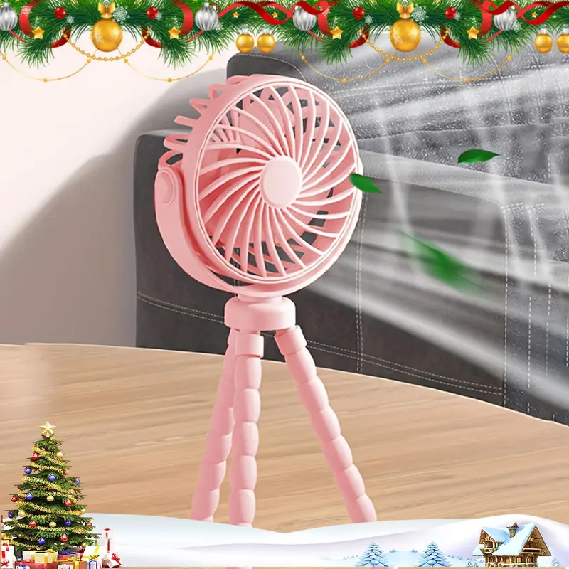 Portable USB Rechargeable Mini Fan, Foldable Desktop Fan, Multifunctional Fan for Outdoor Sport 0
