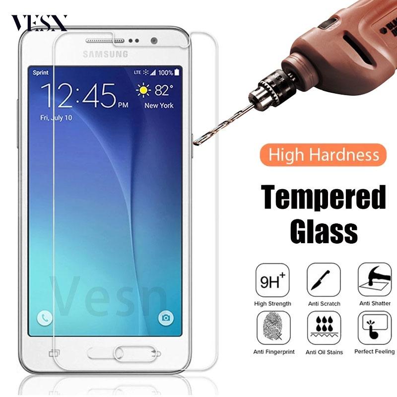 Bảo Vệ Màn Hình Kính Cường Lực, Dành Cho Samsung Galaxy S7, S6, J8, J7 Core, J5, J4 Plus, J2 Prime, A8, J3, J1 Pro, A3, A5, A6, A7, Note 5, J6 +, J4 +, A8 +, A6 +, 2018, 2017, 2016 Phụ Kiện Phone