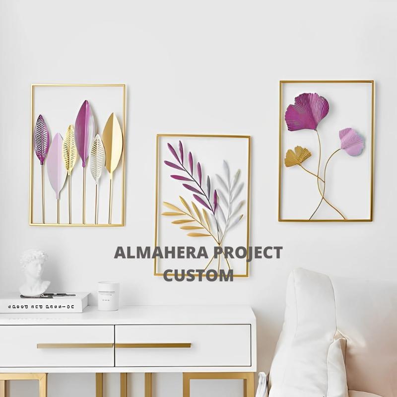 DECORASI RUMAH HIAS - wall decor Hiasan Dinding Frame Metal Walldecor ...