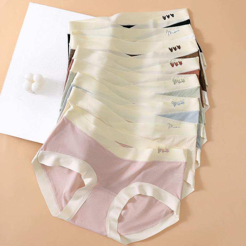 Quần lót bầu thun tăm lạnh cho mẹ bầu và sau sinh. Cạp chéo su non tránh va chạm vết mổ ,co giãn thoáng mát nhà Hoa Dương Cotton Voi