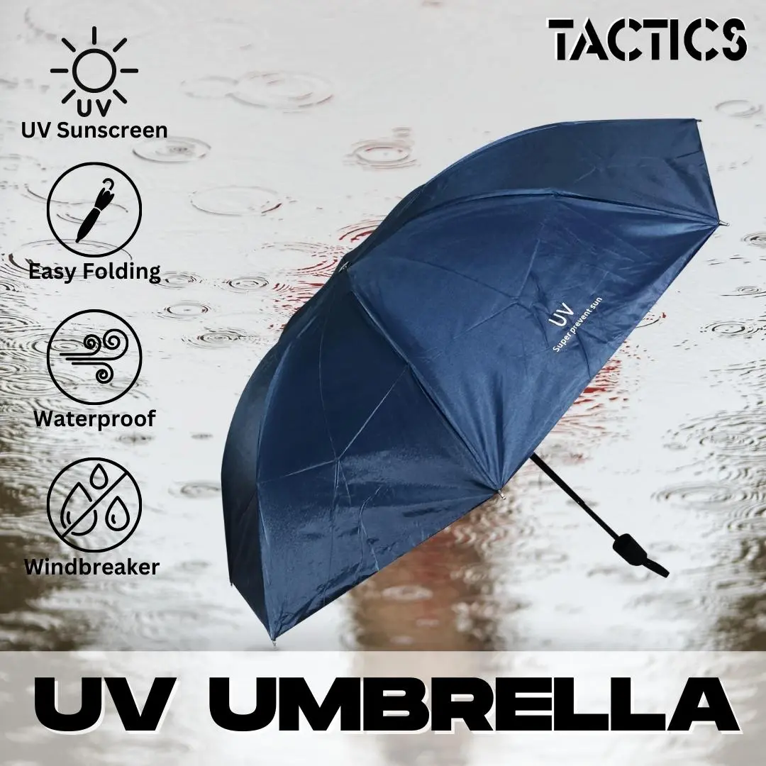 Tactics UV Umbrella Sunscreen Protect Manual Folding Umbrella (E220) Collections