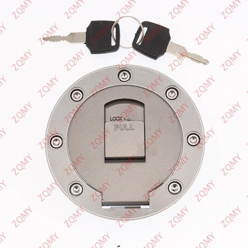 Fuel Gas Tank Cap Cover Lock With Key For Yamaha FZR/R1/R6 - 6061-T6 Aluminum