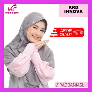 Kerudung Sekolah Instan INNOVA Rabbani Dengan Pita Samping