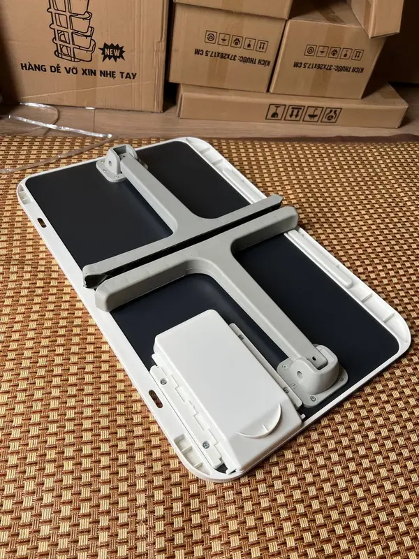 Bàn Học Gấp Gọn Ngồi Bệt Havaco Làm Việc Thông Minh Để LapTop chân bàn chữ T chắc chắn 5