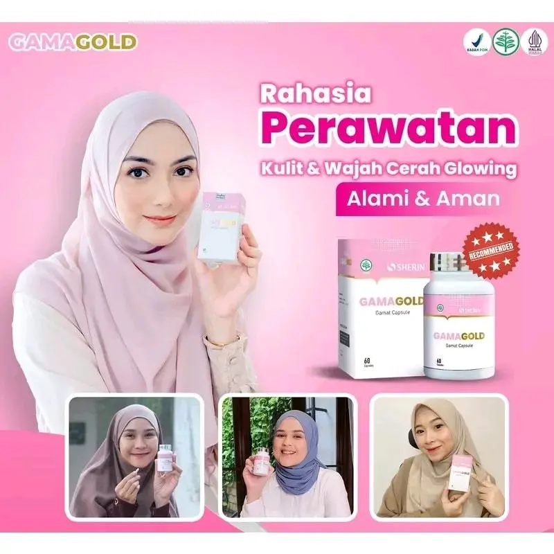 GAMAGOLD GAMA GOLD KAPSUL GAMAT PERAWATAN KULIT ANDA TERBAIK Perawatan Kulit