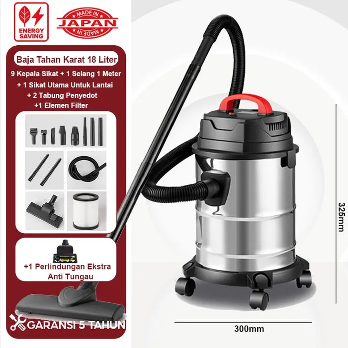 Baja Tahan Karat 18 Liter+1 EkstraPenghilangTungau