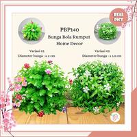 Gambar UNICO / COD / Tanaman Hias Bunga Bola Rumput Plastik / Bola Rumput Sintetis / Bola Hias Bonsai Imitasi Ornamen Pajangan Dekorasi Rumah PBP140 - 02 dari UNICO.indonesia Kab. Tangerang 1 Tokopedia