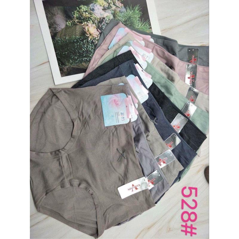 SET 5 quần lót BIGSIZE muối tiêu MS28 sợi bông thấm hút 60-85kg Cotton Thun Nữ Women
