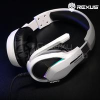 Gambar REXUS Vonix F80 RGB Gaming Headset - Merah Muda - Hitam dari GASOL MALANG Kota Malang 3 Tokopedia