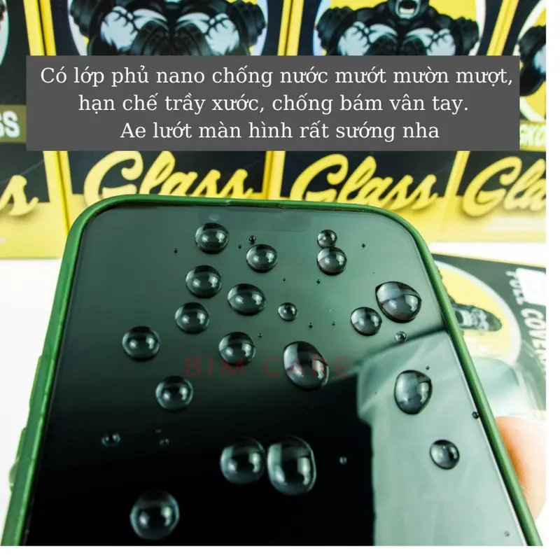 Combo 2 Kính cường lực iphone khung trợ dán, Chống nhìn trộm, Cường lực 9H chống xước, Chống vỡ màn hình, Cường lực phủ nano chống nước, Chống bám vân tay, cuong luc kinhkong glass full màn iphone X đến 16PROMAX, Tặng ốp chống sốc và Mèo thần tài may mắn 4