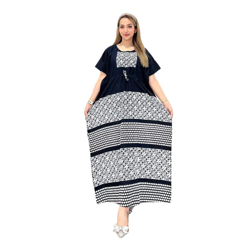 Daster Lowo Bali Jumbo Tali Serut Depan Longdress ld 140 XXXL Kelelawar Bumil Kekinian Terbaru Busui Motif Panjang Rayon Printing Wanita Pendek Tidur 2