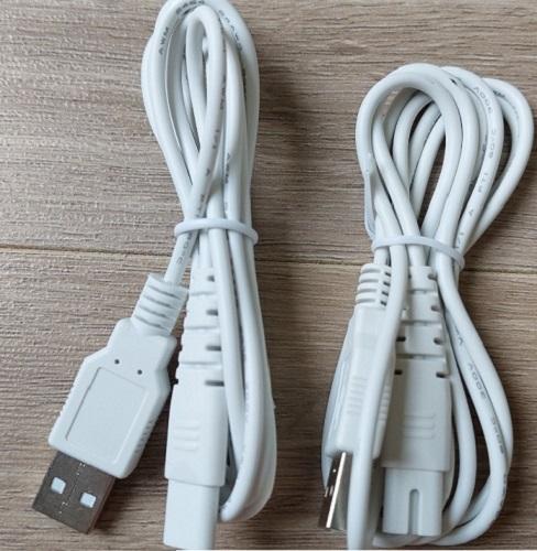 Dây sạc máy tăm nước Locknlock ENR126WHT, ENR156BL, Rapido, Waterjet chuẩn hãng USB/2 chấu